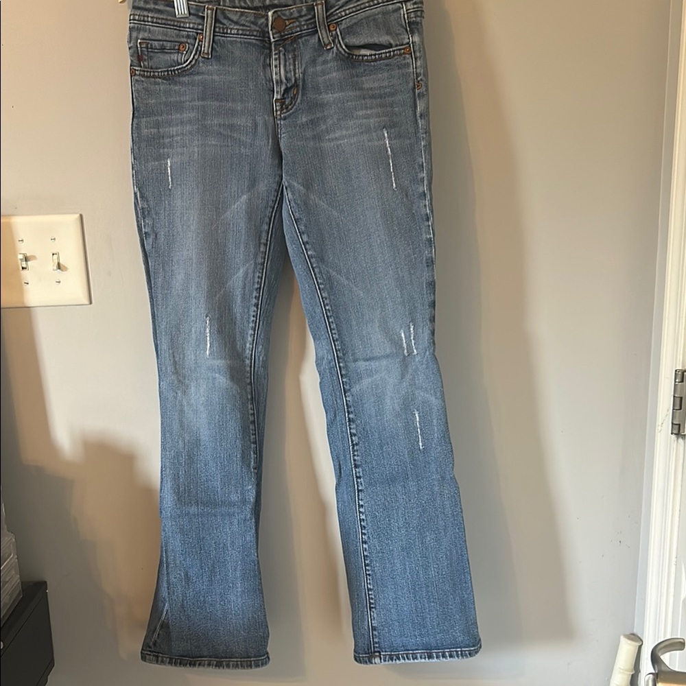 Women's low rise Blue Jeans